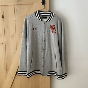 Fleece lined UA Boston College jacket. Men size XL